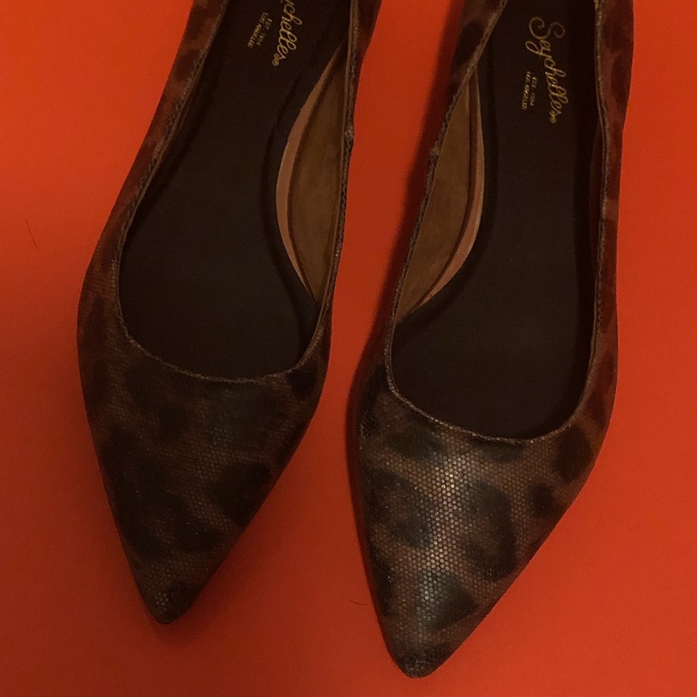 NWOT Seychelles Well Known Leopard Flats - Picture 5 of 8